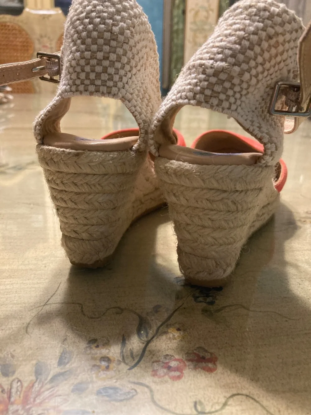 Gaimo espadrilles coral